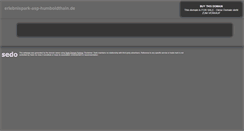 Desktop Screenshot of erlebnispark-asp-humboldthain.de